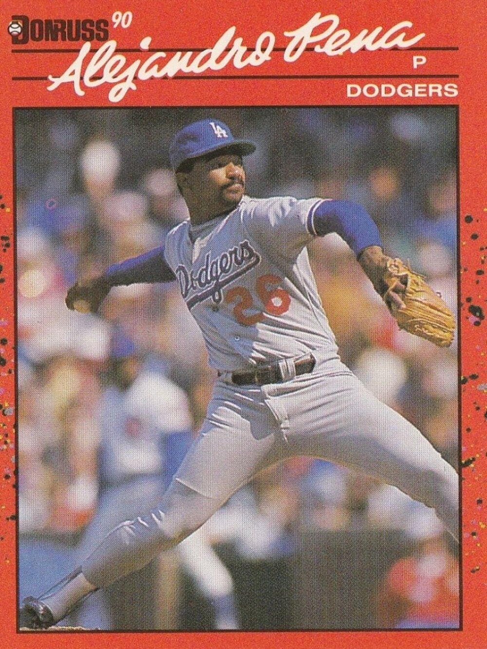 Alejandro Pena - Donruss 90 Baseball Card